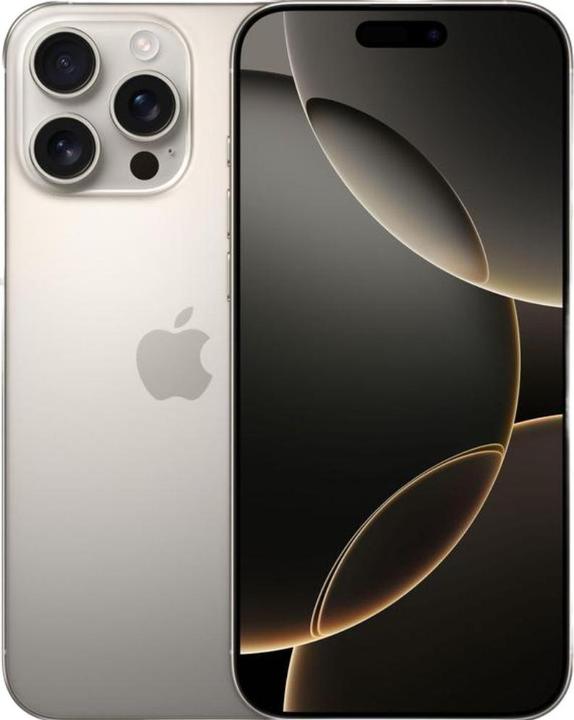 natelo.ch iPhone 16 pro max 256GB Natural Titanium (256 GB, Grau, 6.90", 48 Mpx, SIM + eSIM, A / Wie neu)