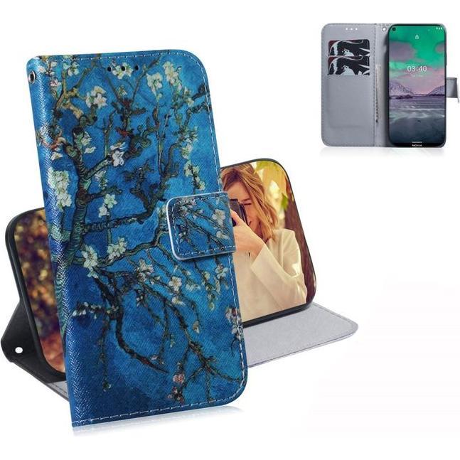Thumbnail - MU Style Leder Bookcover Image Series (Nokia 3.4), Smartphone Hülle, Mehrfarbig