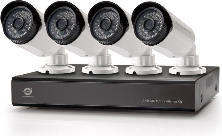 Produktbild Conceptronic C8CHCCTVKITD 8-Channel AHD CCTV Surveillance Kit (1280 x 720 Pixels)