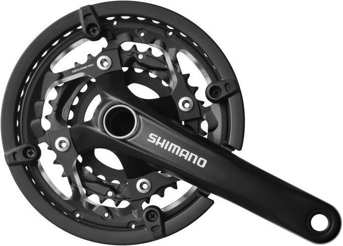 Actual product image Shimano Trekking FC-T551 crankset 3x10 44/32/24 teeth including SM-BB52 (170 mm)