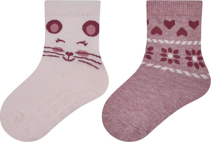 Produktbild Sterntaler ABS Socken 2er Pack Maus & Herzen (2er Pack, 25 - 26)