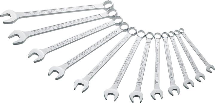 Produktbild HAZET Ring-Maulschlüssel Satz 600N/12N ∙ Aussen Doppel-Sechskant-Tractionsprofil ∙ 10 - 22 ∙ Anzahl … (10 mm, 11 mm, 12 mm, 13 mm, 14 mm, 15 mm, 16 mm, 17 mm, 18 mm, 19 mm, 21 mm, 22 mm)