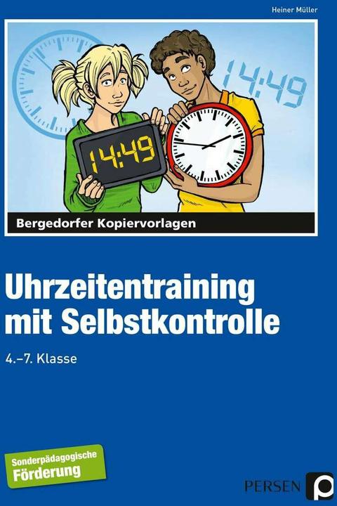 Produktbild Uhrzeitentraining mit Selbstkontrolle (Deutsch, Heiner Müller, 2018)