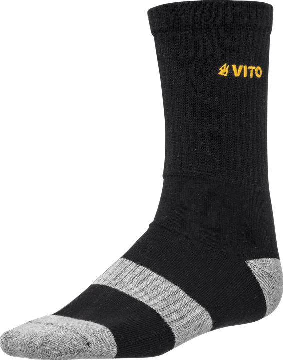 Produktbild VITO 1 PAAR SCHWARZE SOCKEN EVERYDAY COOL Grosse 43-47 (38 - 42, 35 - 37, 43 - 47)