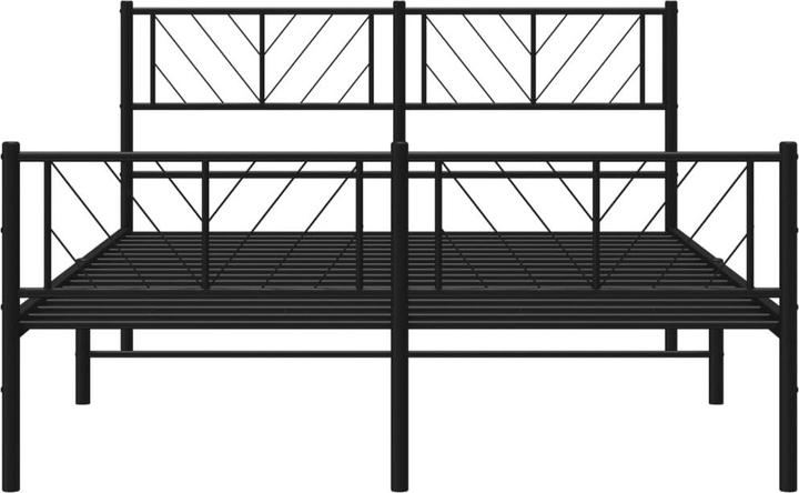 Produktbild vidaXL Metall Bettgestell (120 x 200 cm)