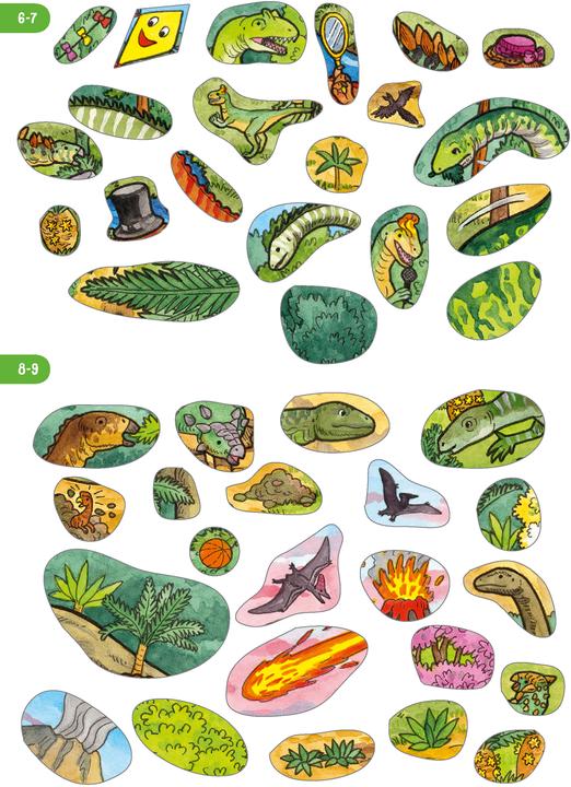 Image du produit Ravensburger Wimmeln, Rätseln, Stickern: Dinosaurier