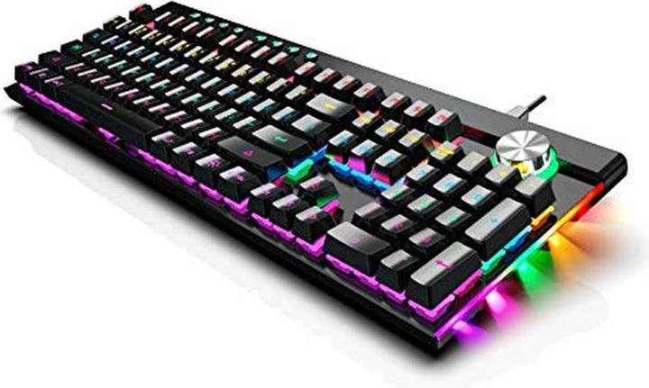 Actual product image Varr neon keyboard (45088) (USA, Cable)