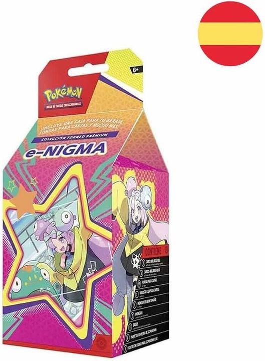 Pokémon Spanish Pokemon Iono Tournament Collectible card game box