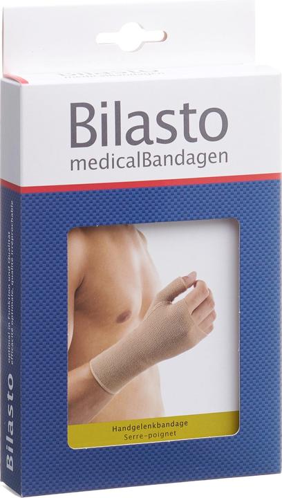 Image du produit Bilasto Uno Bandage pour poignet S avec attache pour le pouce beige (S)