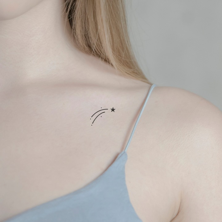 Produktbild minink Temporäres Tattoo – Sternschnuppe