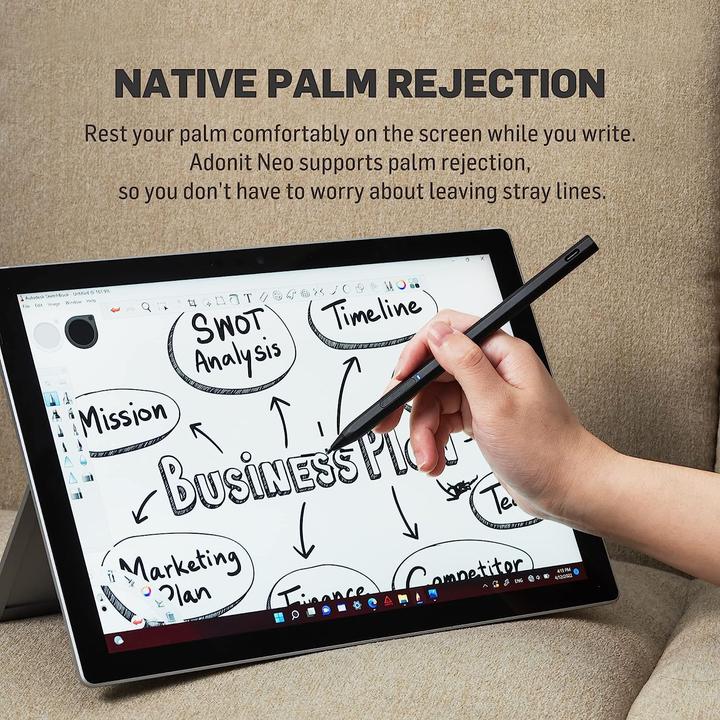 Productafbeelding Adonit Neo Ink Stylus voor Microsoft Surface