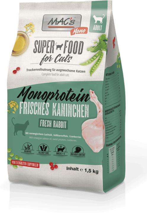 Image du produit MAC's Cat Adult Monoprotein Lapin (Adulte, 1 pcs, 7000 g)