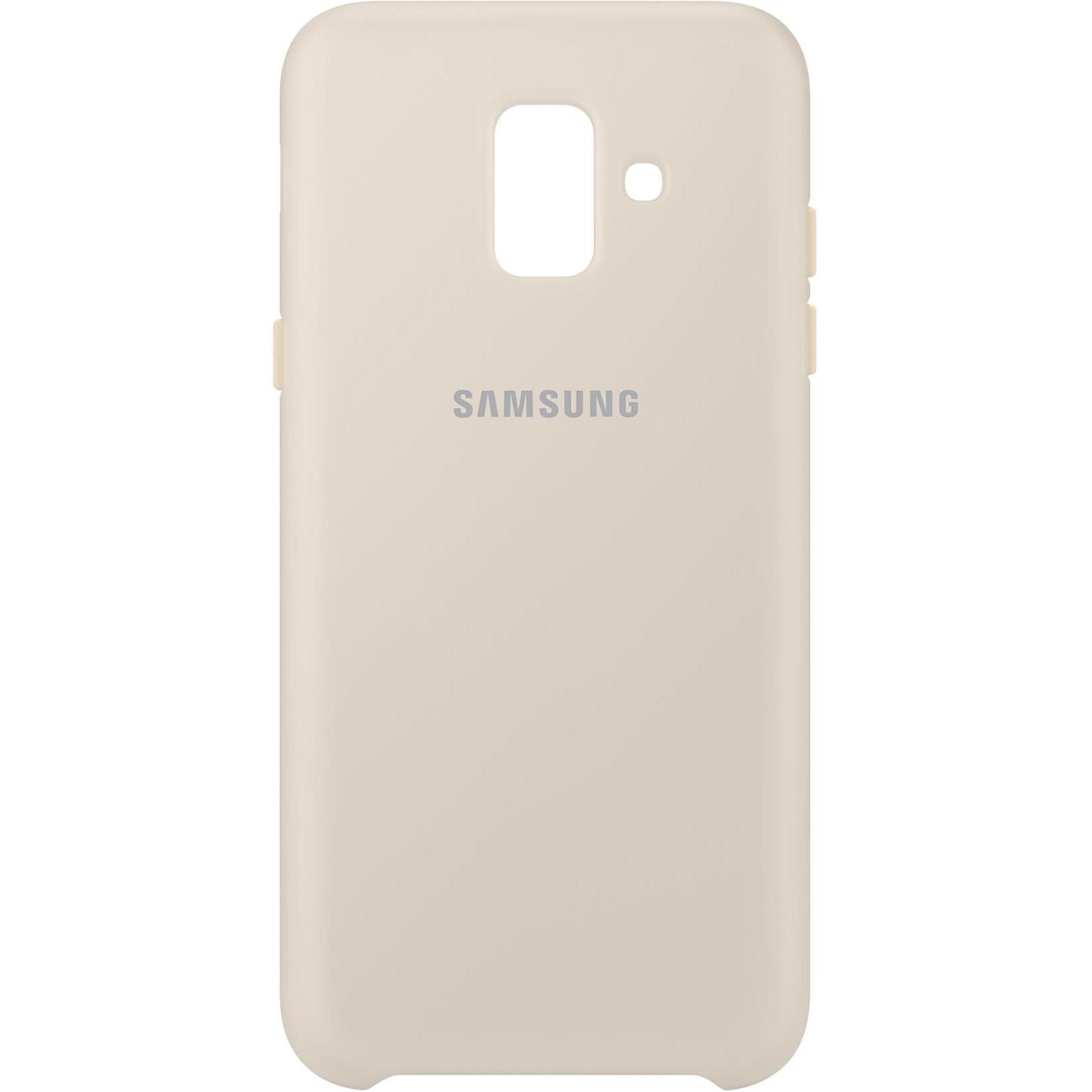 Samsung Dual Layer Cover (Samsung Galaxy A6), Smartphone Hülle, Gold