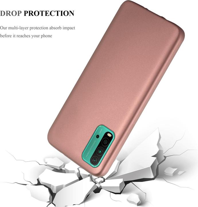 Image du produit Cadorabo TPU Matt Metallic Cover (Xiaomi Redmi 9T)