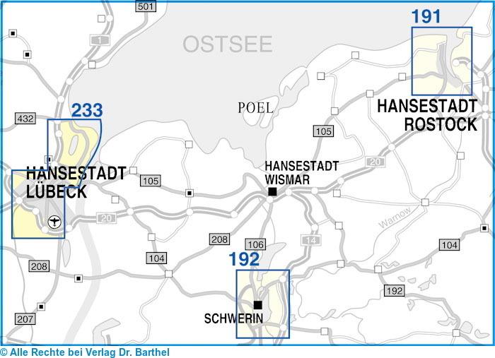 Immagine prodotto Dr Barthel Stadtpln. Città anseatica di Lubecca