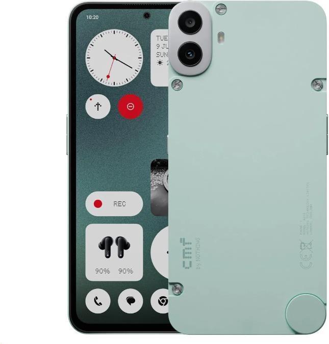 Produktbild CMF Phone 1 (128 GB, Hellgrün, Light Green, 6.67", Dual SIM, 5G)