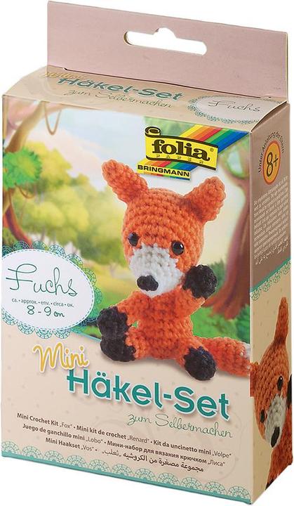 Produktbild Folia Mini Häkelset Fuchs