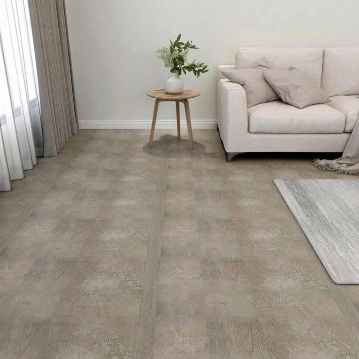 Produktbild vidaXL Quadratische Dielen (PVC Boden, 5.11 m²)