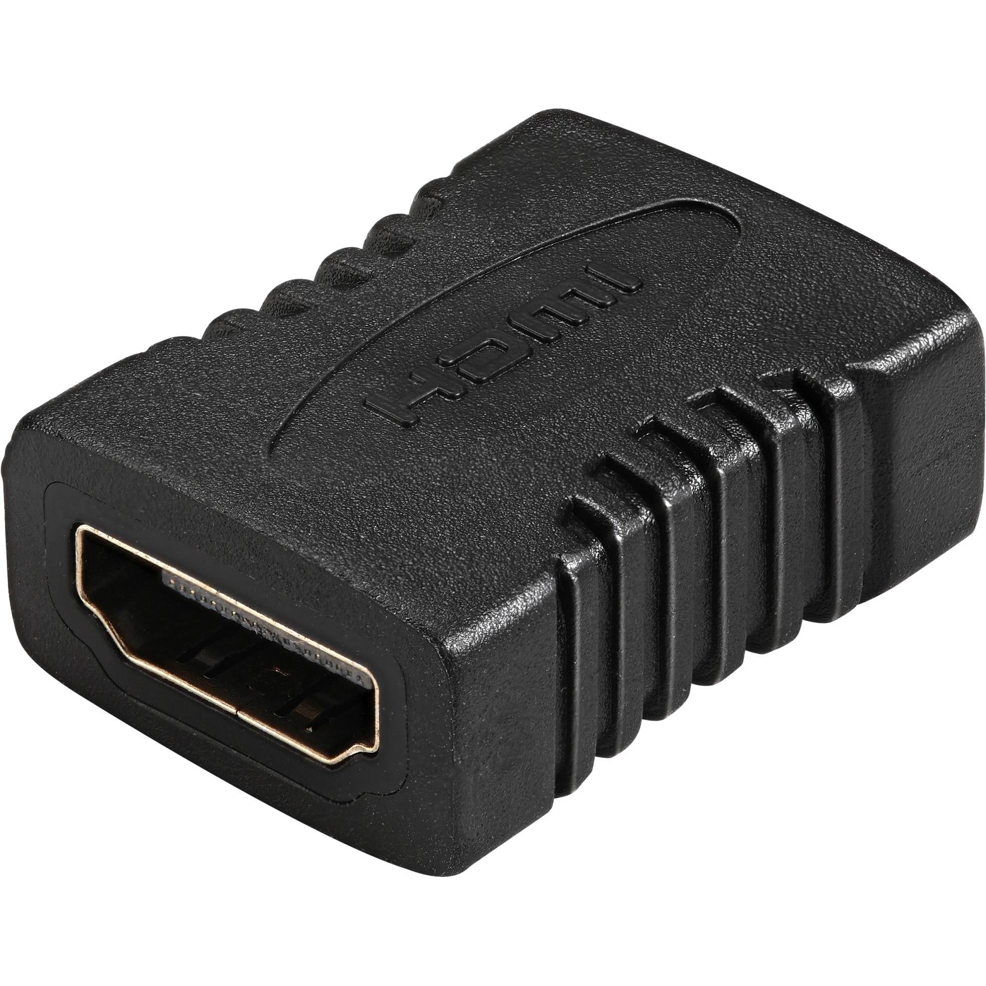 Sandberg HDMI 1.4 Connection F/F (HDMI, 8 cm), Data + Video Adapter, Schwarz