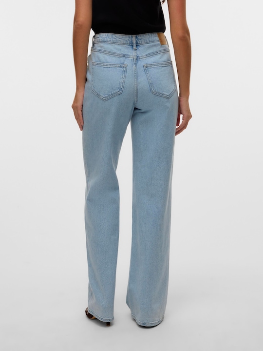 Actual product image Vero Moda VMMELISA Mid Rise Weiter Beinschnitt Jeans Weit geschnitten (W29/L30)