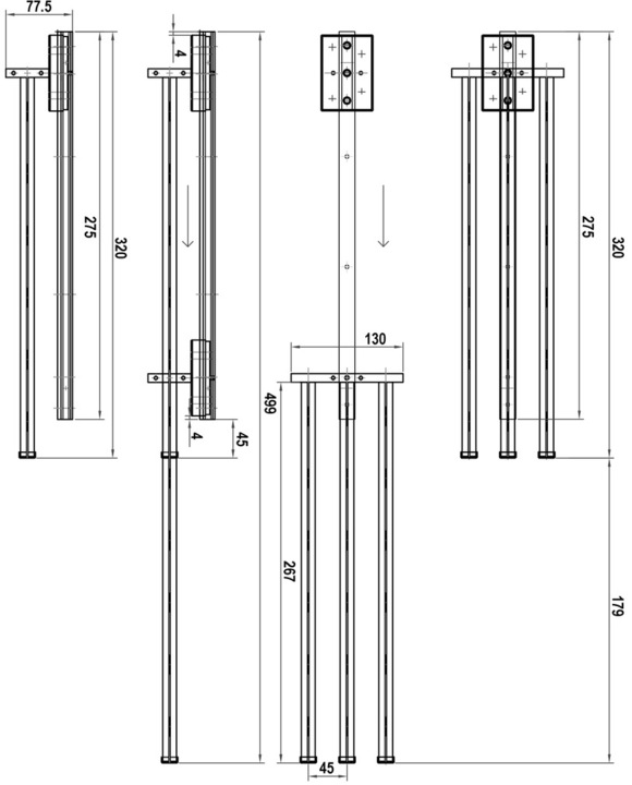Actual product image Werkstarck Towel pull-out