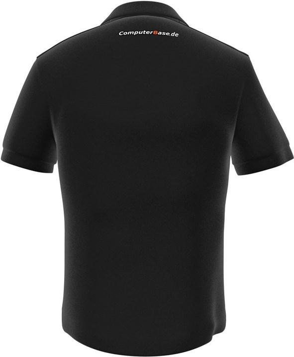 Produktbild GamersWear Spielerbekleidung Computer Base Polo Schwarz (S) (0170-S) (S)