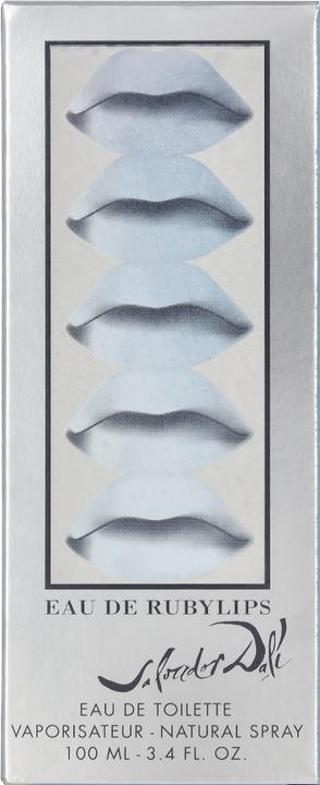 Actual product image Salvador Dalí Dali Eau De Rubylips (Eau de toilette, 100 ml)