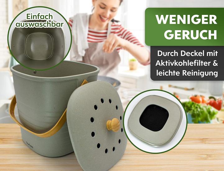 Produktbild YourCasa Komposteimer 6L (6 l)