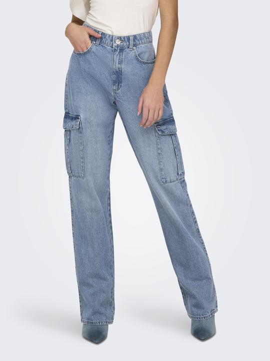 Produktbild Only Gerade geschnitten Hohe Taille Jeans Straight-Fit jeans
