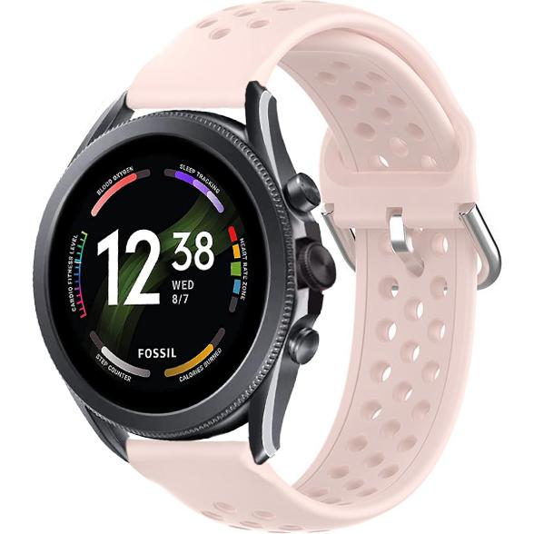 Strap-it Silikonarmband (Silikon), Uhrenarmband, Rosa