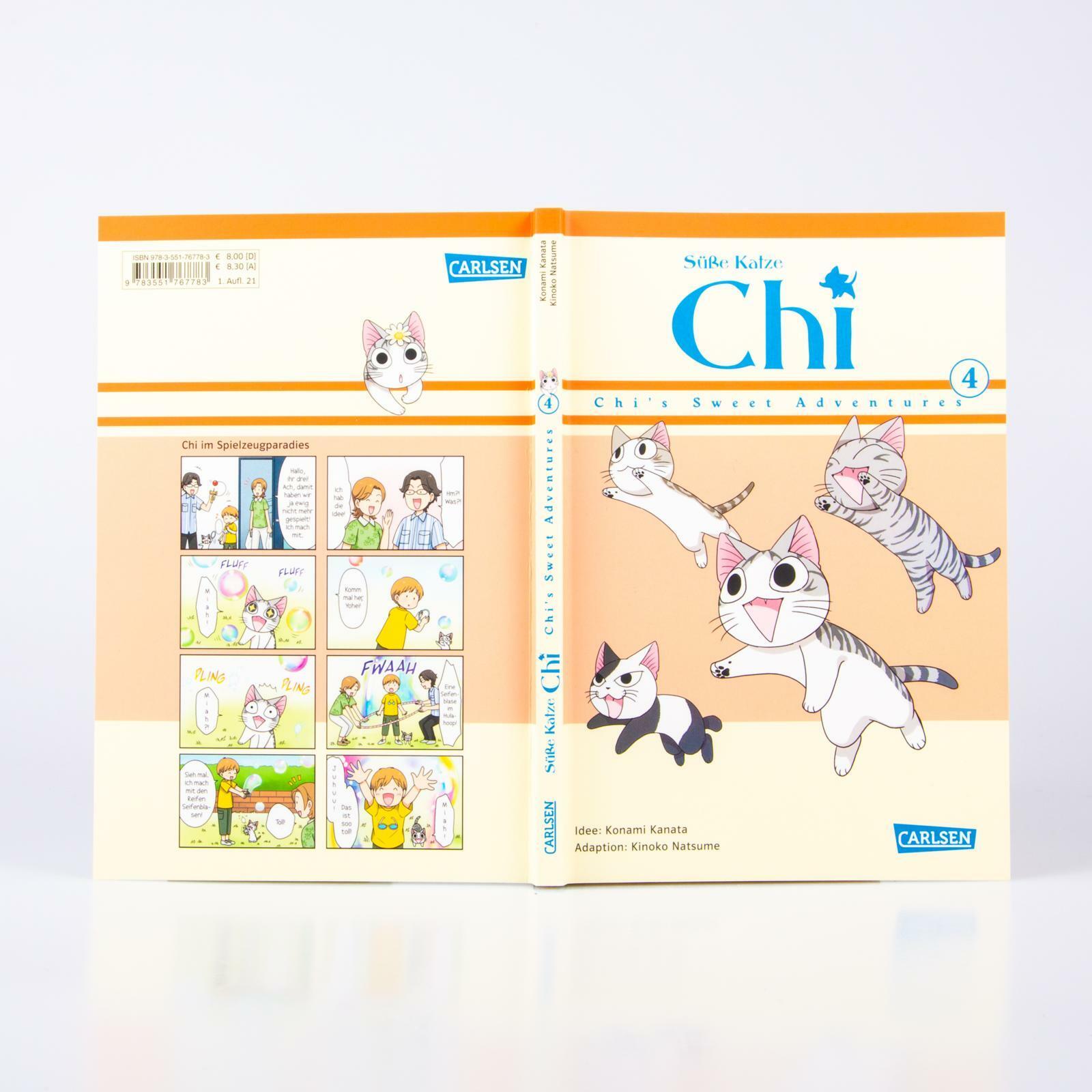 Thumbnail - Süsse Katze Chi: Chi's Sweet Adventures 4, Belletristik von Konami Kanata, Kinoko Natsume