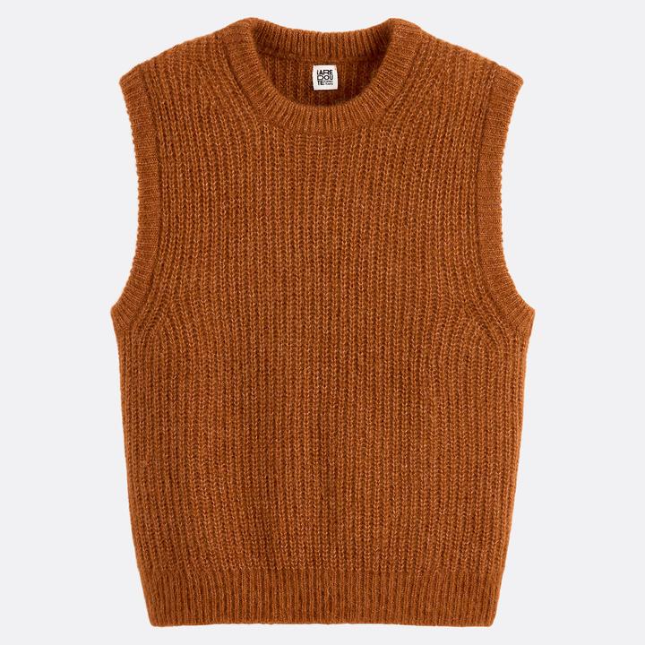 Image du produit La Redoute Collections Pullunder aus Alpaka-Mischgarn (XL)