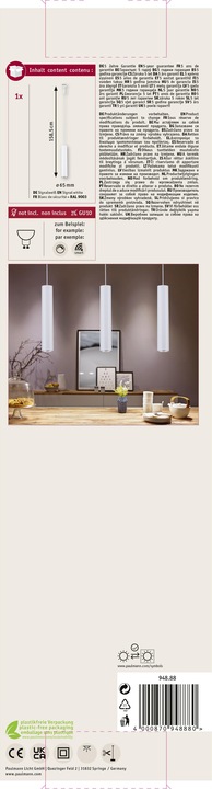 Image du produit Paulmann URail Suspension Catalejo (GU10)