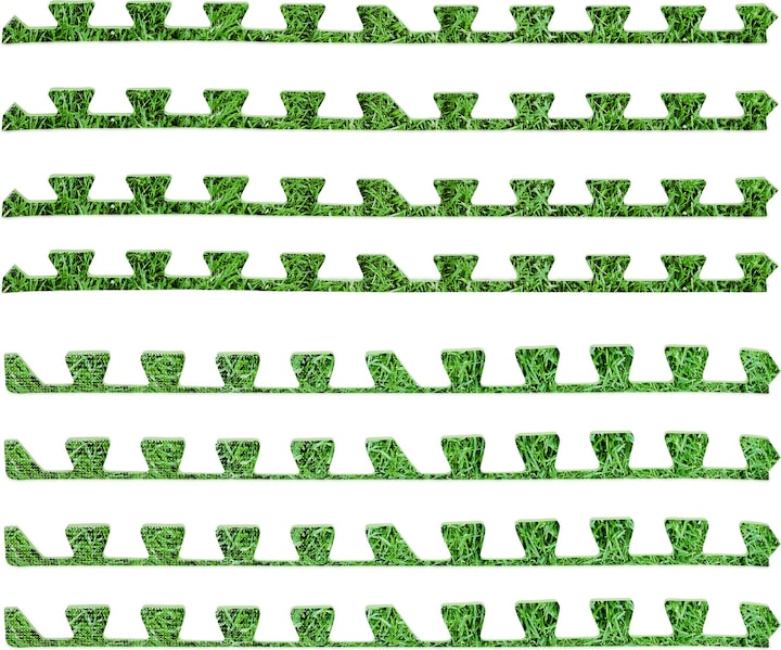 Immagine prodotto Relaxdays 8x-tappeto fitness (1 cm)