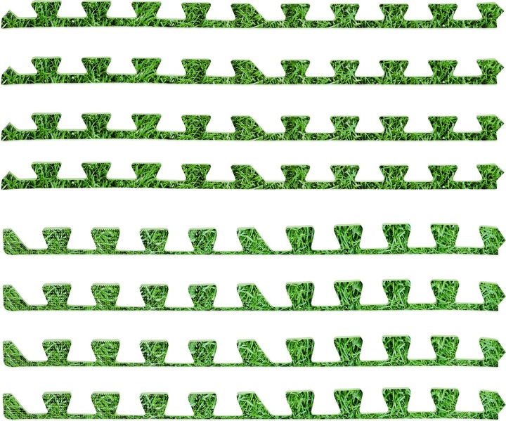 Actual product image Relaxdays 8x floor protection mat (1 cm)