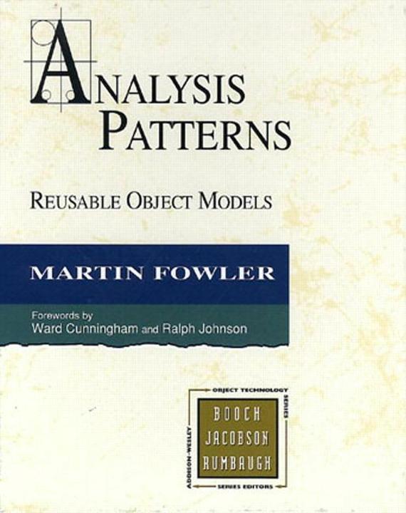 Produktbild Analysis Patterns (Englisch, Martin Fowler, 1996)