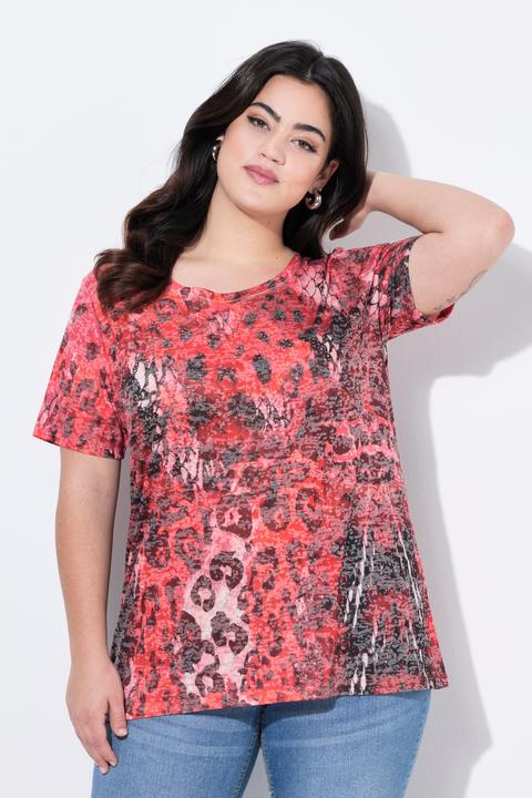 Immagine prodotto Angel of Style T-Shirt, bequeme Passform, Leo, Glitzersteinchen (42)