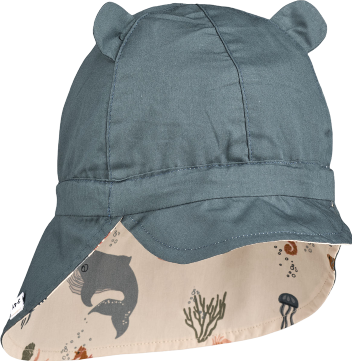 Produktbild Liewood Gorm Umkehrbarer Sonnenhut Sea Creature