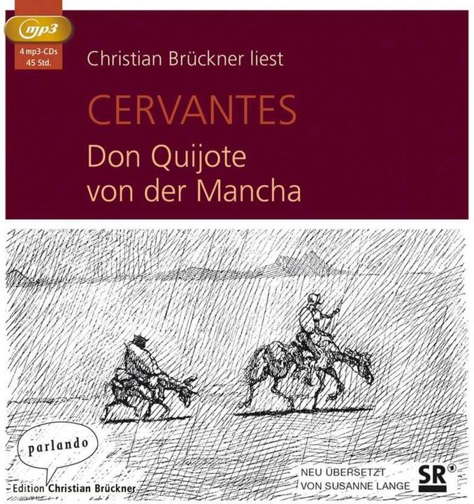 Produktbild Don Quijote von der Mancha (Miguel de Cervantes, Christian Brückner, Susanne Lange, Deutsch)
