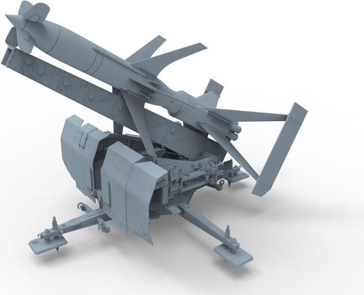 Actual product image Bronco German Rheinmetall'Rheintochter R-2 anti-aircraft missiles a.launcher