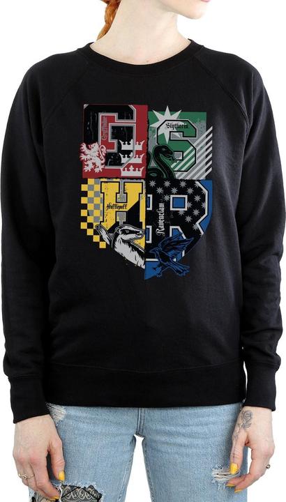 Actual product image Womens/Ladies Hogwarts Varsity Sweatshirt (S)
