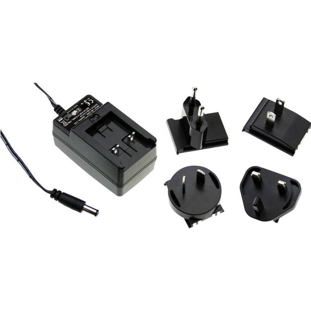 MeanWell Steckernetzteil 12V 2A 24W, Universalladegerät