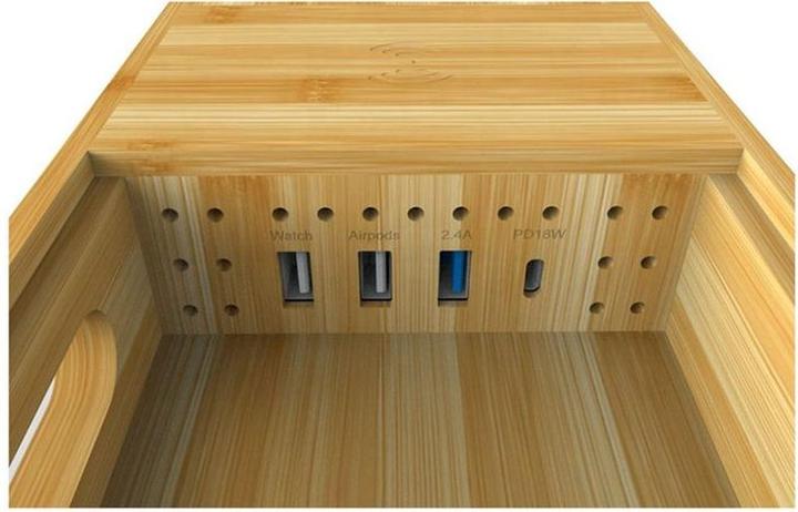 Produktbild Matsmobile 5 in1 Bamboo Charger Stand (40 W)