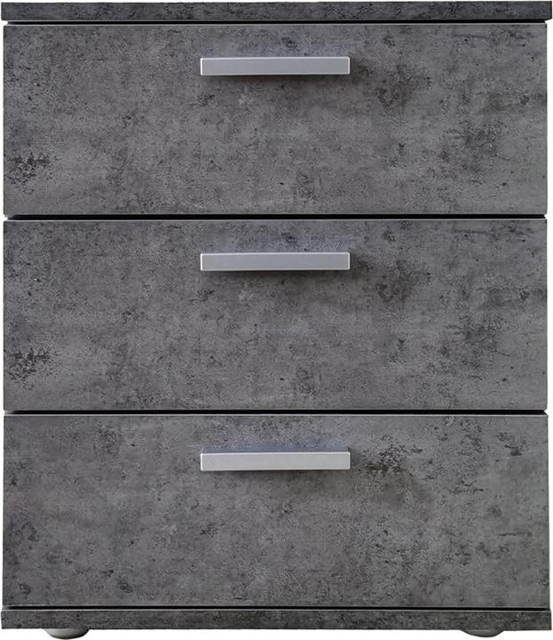 Actual product image HTI-Line Nachtschrank Nina mit 3 Schubladen (45 x 38 x 53 cm)