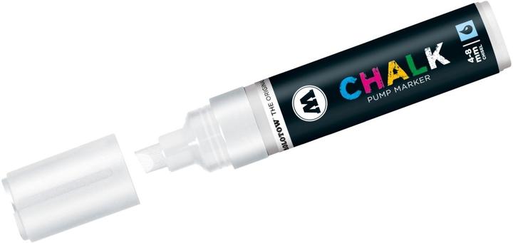 Produktbild Molotow Windowmarker Chalk nachfüllbar 4-8mm weiss (Weiss, 8 mm, 1 x)