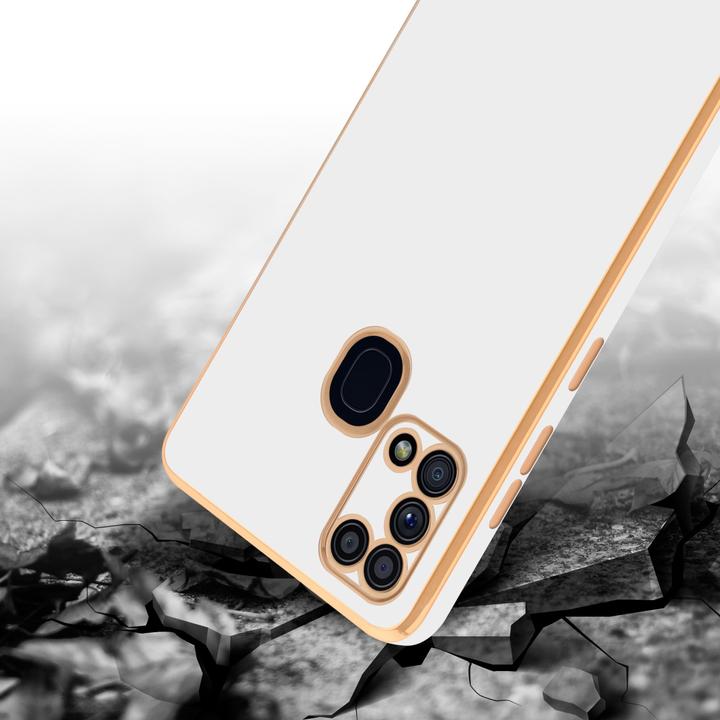 Actual product image Cadorabo Case for Samsung Galaxy M31 in TPU with camera protection LM130 Style (Samsung Galaxy M31)