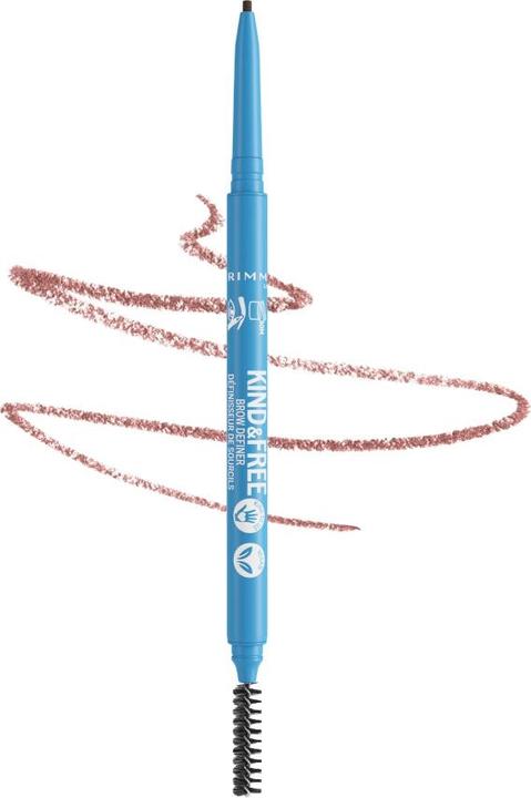 Actual product image Rimmel London Rimmel - Kind & Free Brow Definer 0.09g 006 Espresso - (Espresso)