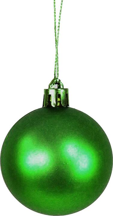 Produktbild Mojawo 30tlg. Christbaumkugeln / Weihnachtskugeln lime-grün Ø 4/5/6/7cm (30x)
