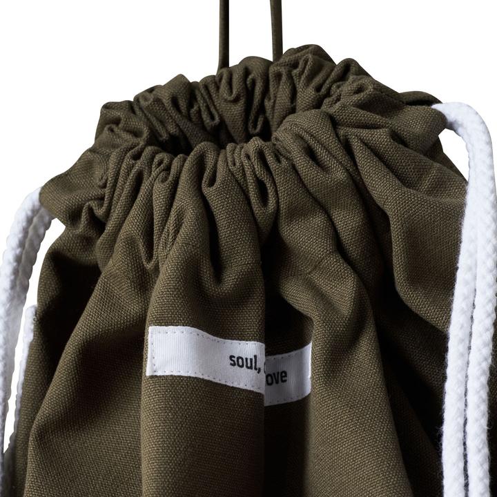 Actual product image Meraki Cataria Cotton bag - Army green (304030318)