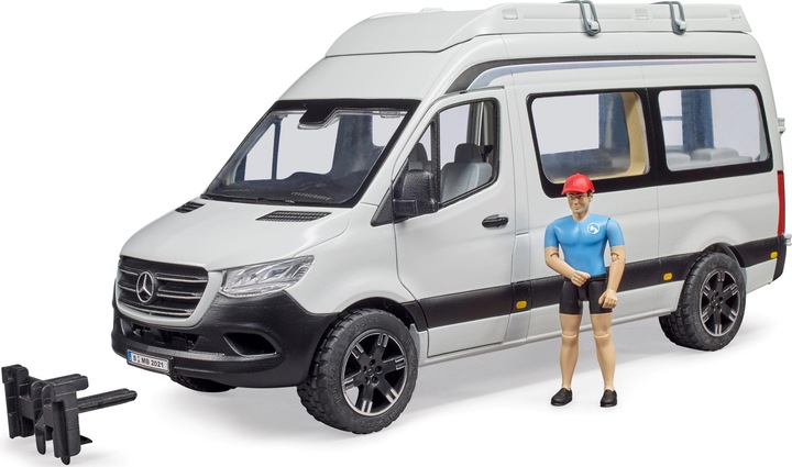 Actual product image Bruder Mercedes Benz Sprinter Camper with driver